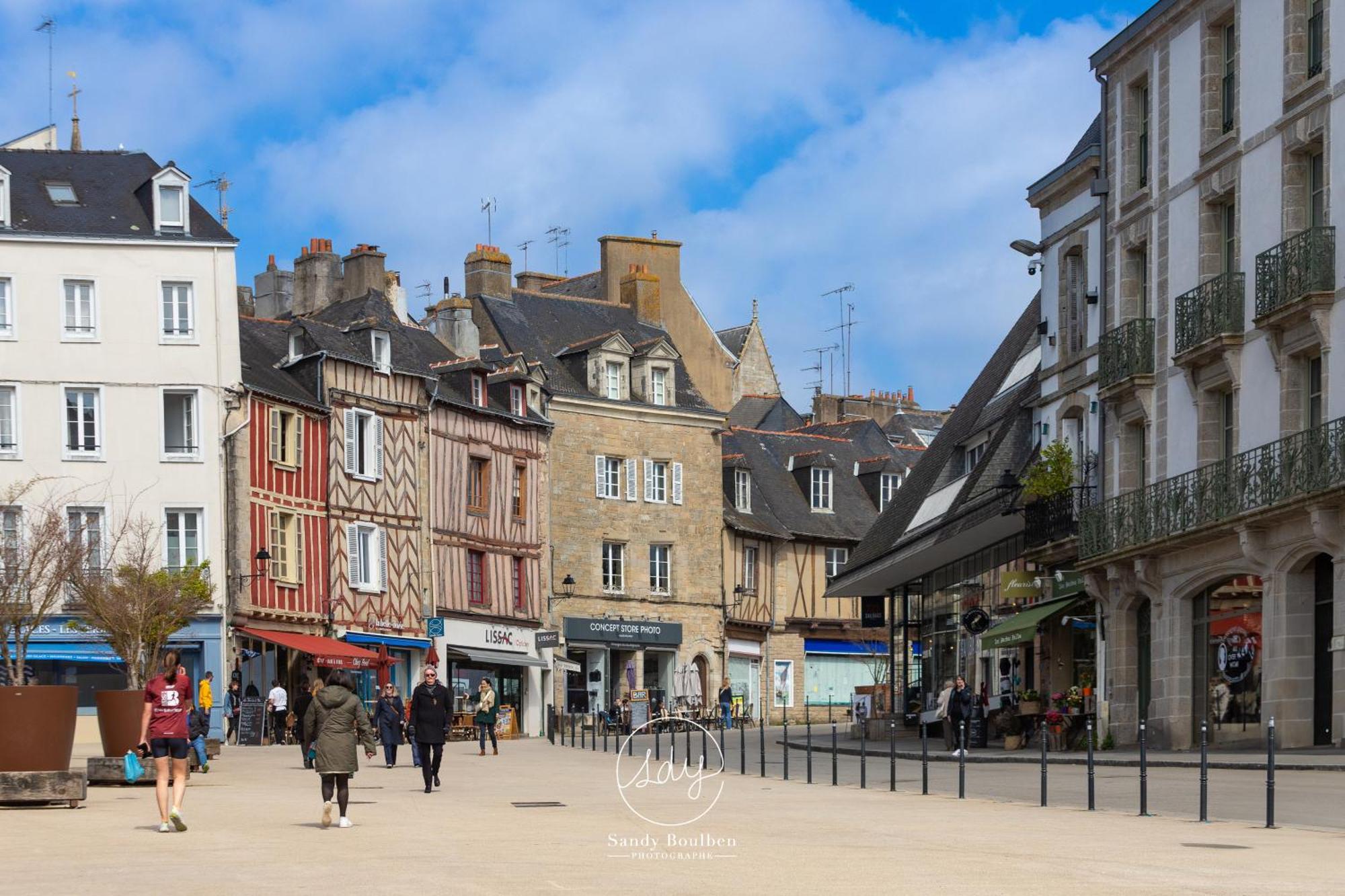 Le Patio - Hypercentre - Cour Au Calme - Wifi Vannes Exterior foto